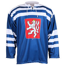 Replik ČSR 1947 Eishockeydress blau